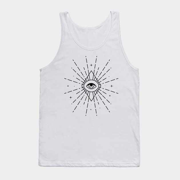 Third eye Tank Top by ya studio